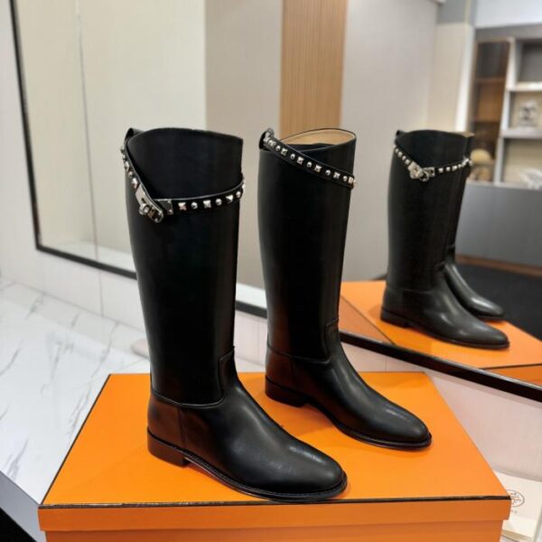 repliche,replica,perfette,siti di,affidabili,migliori siti,dove comprare,1:1,scarpe da ginnastica Stivali da cavaliere saltante Kelly di Hermes, modello High-End Hot Girl (EZISR)