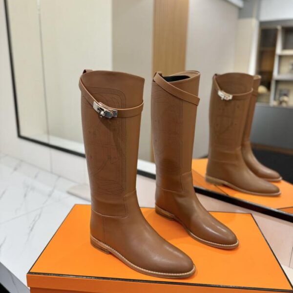 repliche,replica,perfette,siti di,affidabili,migliori siti,dove comprare,1:1,scarpe da ginnastica Stivali da cavaliere saltante Kelly di Hermes, modello High-End Hot Girl (RJL0R)