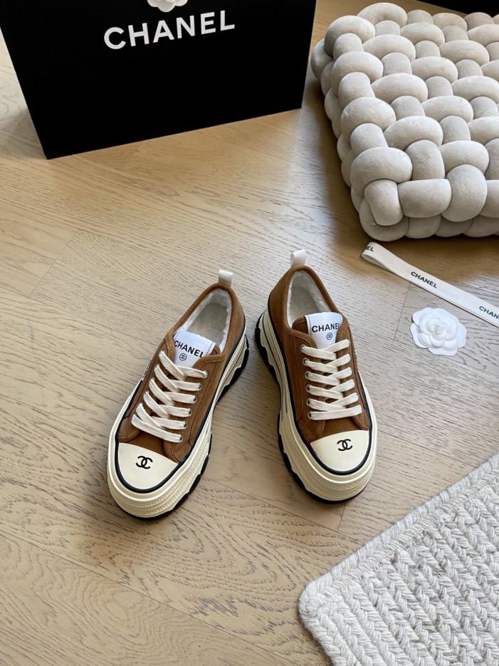repliche,replica,perfette,siti di,affidabili,migliori siti,dove comprare,1:1,scarpe da ginnastica Scarpe Chanel in biscotto con suola spessa e fodera in lana nuova, versione top (YS7YB) repliche,replica,perfette,siti di,affidabili,migliori siti,dove comprare,1:1,scarpe da ginnastica Scarpe Chanel in biscotto con suola spessa e fodera in lana nuova, versione top (YS7YB)