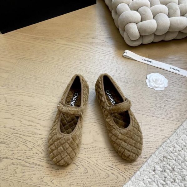 repliche,replica,perfette,siti di,affidabili,migliori siti,dove comprare,1:1,scarpe da ginnastica Chanel New Lambswool Mary Jane Shoes Top Edition (0FREJ)