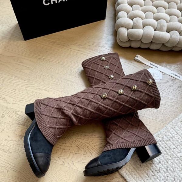 repliche,replica,perfette,siti di,affidabili,migliori siti,dove comprare,1:1,scarpe da ginnastica I nuovi stivali-calzino di Chanel, versione top “two-way style” (73Z6S)