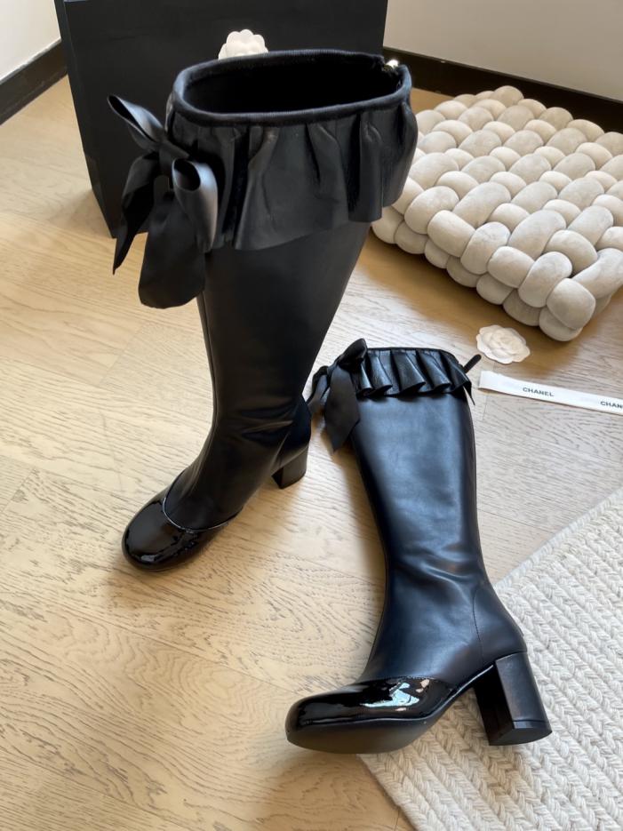 repliche,replica,perfette,siti di,affidabili,migliori siti,dove comprare,1:1,scarpe da ginnastica Stivaletti lunghi con fiocco e tacco grosso Chanel autunno/inverno (LNN7G) repliche,replica,perfette,siti di,affidabili,migliori siti,dove comprare,1:1,scarpe da ginnastica Stivaletti lunghi con fiocco e tacco grosso Chanel autunno/inverno (LNN7G)