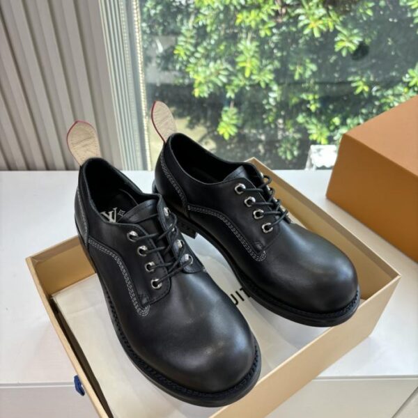 G199 scarpe sportive casual di alta qualità Louis Vuitton Pharrell in stile passerella Jigglypuff con suola spessa, scarpe Forrest Gump, scarpe singole Mary Jane (8OD44)