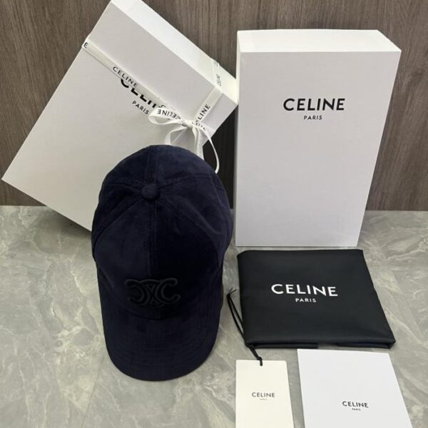 repliche,replica,perfette,siti di,affidabili,migliori siti,dove comprare,1:1,scarpe da ginnastica Cappellino da baseball in velluto di cotone con logo originale personalizzato CELINE sul sito ufficiale (QP7PV)