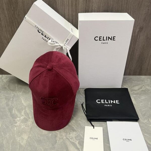 repliche,replica,perfette,siti di,affidabili,migliori siti,dove comprare,1:1,scarpe da ginnastica Cappellino da baseball in velluto di cotone con logo originale personalizzato del sito Web ufficiale CELINE (ZCI5W)