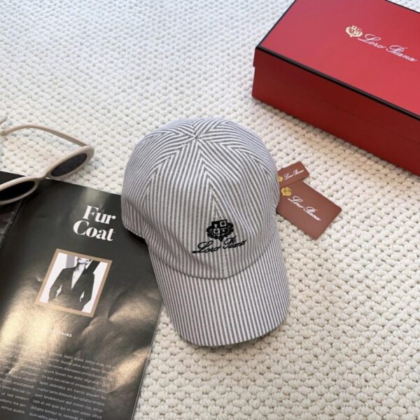 Loro Piana contatore nuovo cappellino da baseball versione alta (HEZNC)