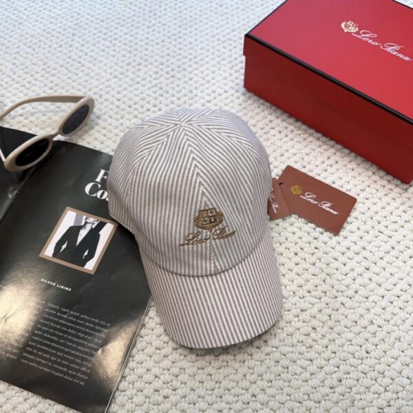 Loro Piana contatore nuovo cappellino da baseball versione alta (UBY79)