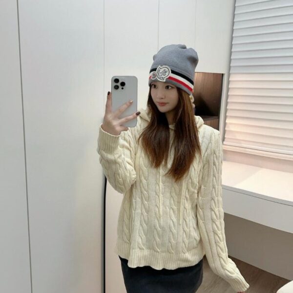 repliche,replica,perfette,siti di,affidabili,migliori siti,dove comprare,1:1,scarpe da ginnastica Sito ufficiale MONCLER classico cappello lavorato a maglia unisex in 70% lana e 30% pelliccia di coniglio (18ONE)