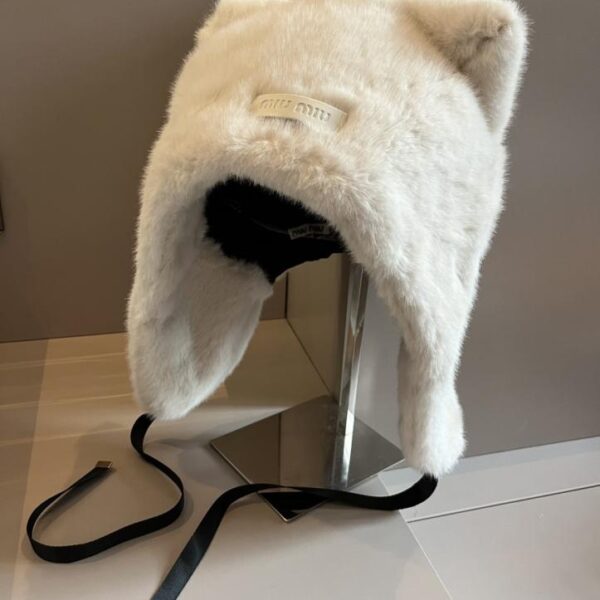 repliche,replica,perfette,siti di,affidabili,migliori siti,dove comprare,1:1,scarpe da ginnastica MIUMIU Nuovo paraorecchie da gatto in pelliccia di visone (JCLER)
