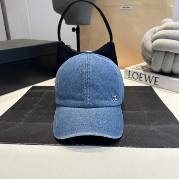 Cappellino da baseball in denim Chanel (9GK4M)