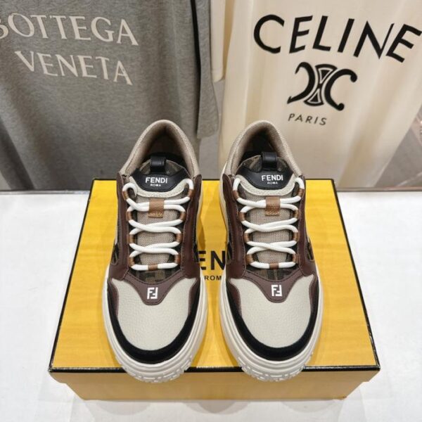repliche,replica,perfette,siti di,affidabili,migliori siti,dove comprare,1:1,scarpe da ginnastica Fendi New First 1 Series Mesh Lace-Up Thick-Suola Casual Sneakers da Uomo (7LVZD)