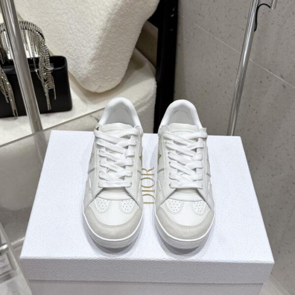 Dior nuove scarpe casual da coppia bianche (89LK7)