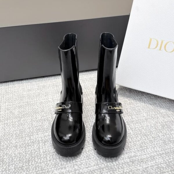 repliche,replica,perfette,siti di,affidabili,migliori siti,dove comprare,1:1,scarpe da ginnastica Stivali Dior autunno/inverno con la lettera D in stile poster (RJ6QZ)