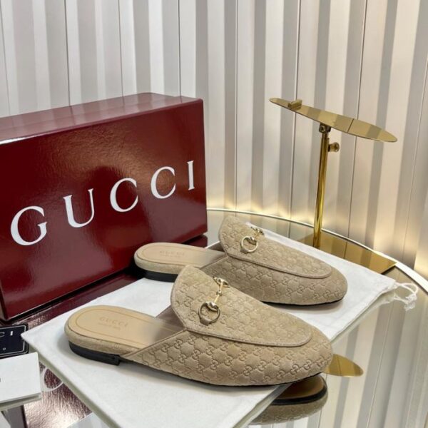 repliche,replica,perfette,siti di,affidabili,migliori siti,dove comprare,1:1,scarpe da ginnastica Mezze pantofole da donna serie Gucci Jordaan (JBEU6)