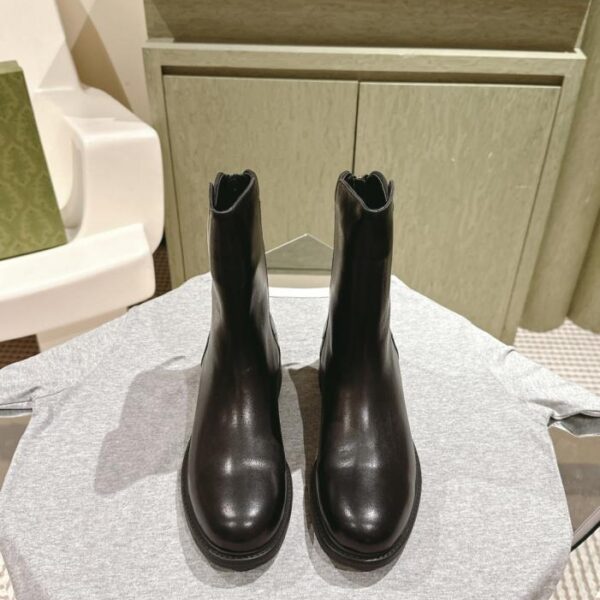 GUCCI Nuova serie di stivali lunghi e corti Gucci Horsebit aggiornati (3NSH2)