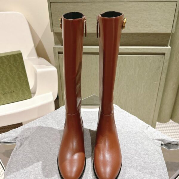 repliche,replica,perfette,siti di,affidabili,migliori siti,dove comprare,1:1,scarpe da ginnastica GUCCI Nuovi stivaletti lunghi con morsetto (F16SV)
