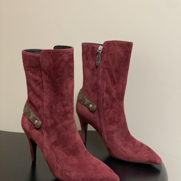 repliche,replica,perfette,siti di,affidabili,migliori siti,dove comprare,1:1,scarpe da ginnastica Stivaletti Louis Vuitton Lv LEGACY con tacco alto e punta stivaletti bassi (WN144)