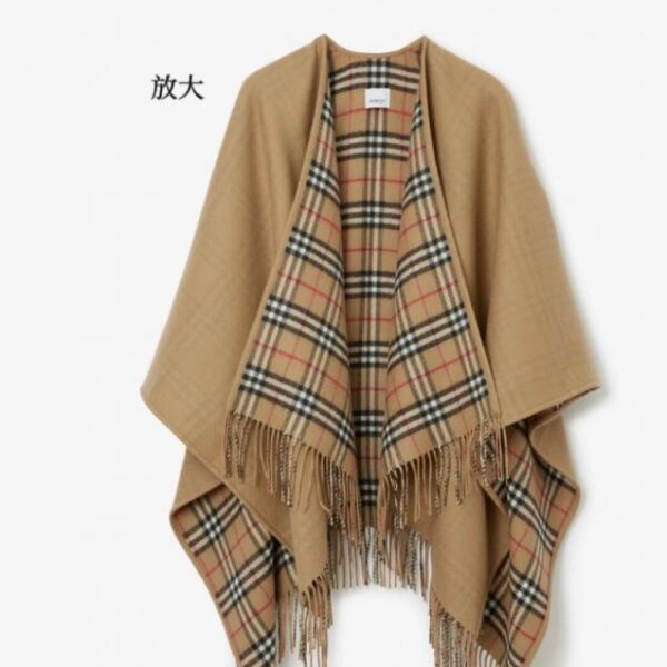 repliche,replica,perfette,siti di,affidabili,migliori siti,dove comprare,1:1,scarpe da ginnastica Burberry B piccola mantella da combattimento 100% puro cashmere (OV873)