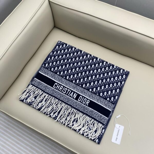 Sciarpa in cashmere Dior in edizione limitata (1W04W)