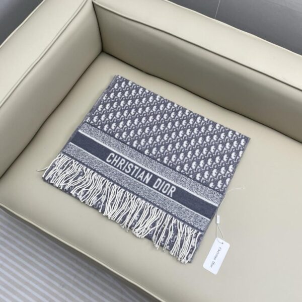 Sciarpa in cashmere Dior in edizione limitata (542WK)