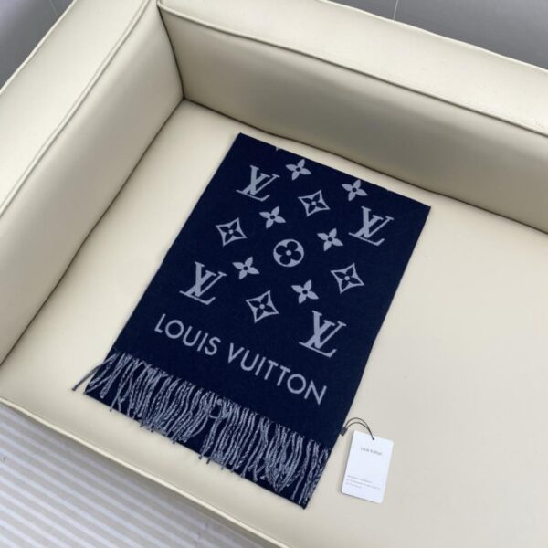 repliche,replica,perfette,siti di,affidabili,migliori siti,dove comprare,1:1,scarpe da ginnastica Sciarpa All About Monogram nera e grigia da uomo Louis Vuitton (U4LR4)