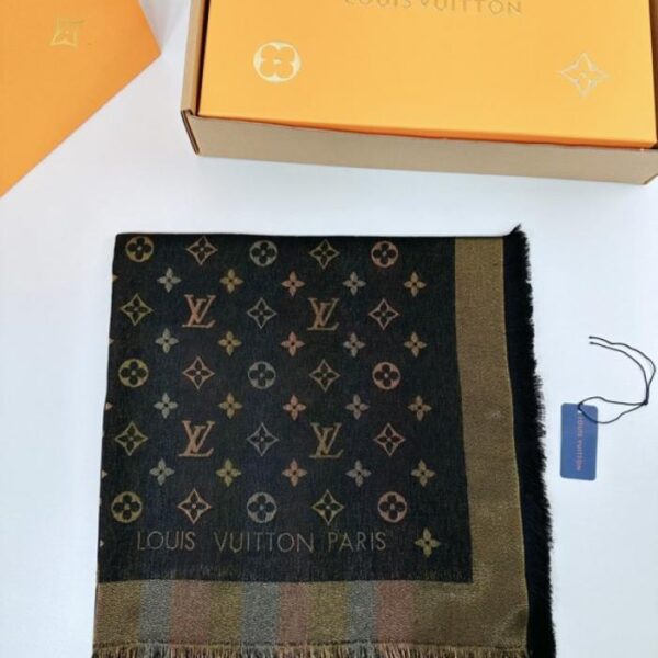 repliche,replica,perfette,siti di,affidabili,migliori siti,dove comprare,1:1,scarpe da ginnastica Scialle monogramma So Shine LV [Shining Letters] (5KEWW)