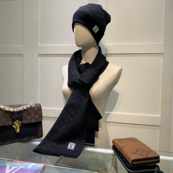 repliche,replica,perfette,siti di,affidabili,migliori siti,dove comprare,1:1,scarpe da ginnastica Sito ufficiale Louis Vuitton Nuovo set di lana e cashmere, cappello + sciarpa, stile unisex (N7P7W)