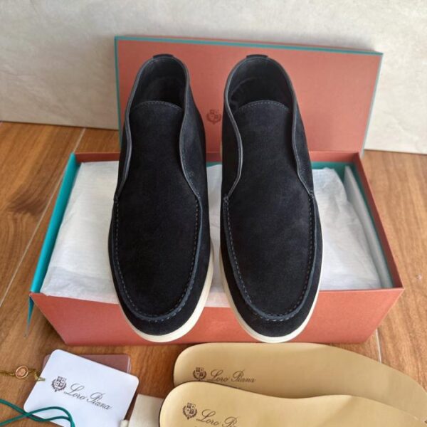 repliche,replica,perfette,siti di,affidabili,migliori siti,dove comprare,1:1,scarpe da ginnastica Loro Piana Nero [Stivali di pelliccia da uomo] (3TSXP)