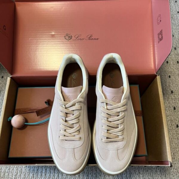repliche,replica,perfette,siti di,affidabili,migliori siti,dove comprare,1:1,scarpe da ginnastica Scarpe da tennis in pelle scamosciata Loro Piana Tennis Walk (XUB96)