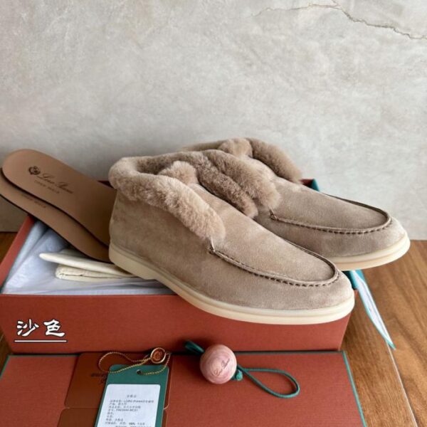 repliche,replica,perfette,siti di,affidabili,migliori siti,dove comprare,1:1,scarpe da ginnastica Stivali pesanti in pelliccia Loro Piana autunno e inverno color sabbia (X4XSW)