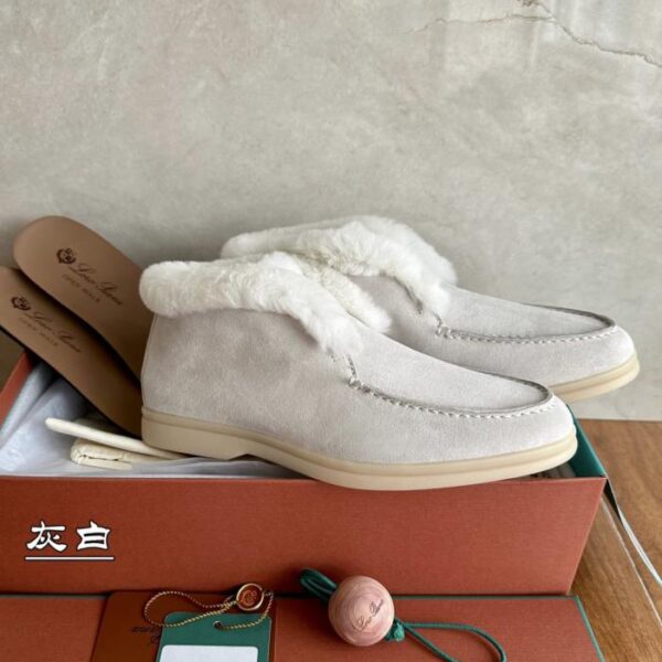 repliche,replica,perfette,siti di,affidabili,migliori siti,dove comprare,1:1,scarpe da ginnastica Stivali pesanti in pelliccia grigia Loro Piana autunno e inverno (YUTVG)