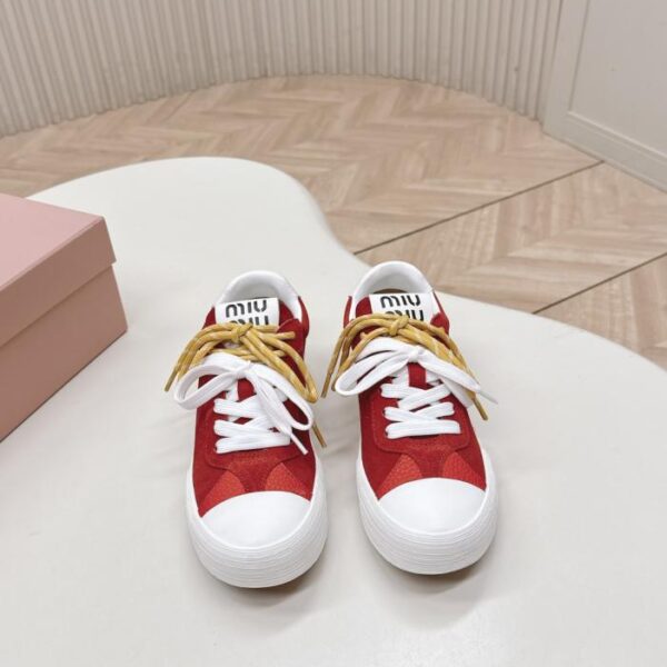 Miu Miu Autunno e Inverno Nuova Sfilata Scarpe da Allenamento Tedesche Scarpe Sportive Casual (XG3LW)