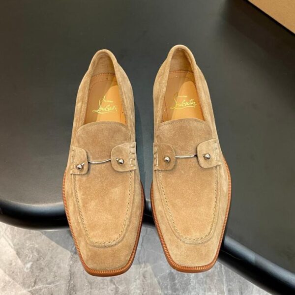 repliche,replica,perfette,siti di,affidabili,migliori siti,dove comprare,1:1,scarpe da ginnastica Christian Louboutin Scarpe eleganti da uomo in pelle di alta qualità con suola rossa (54S5H)