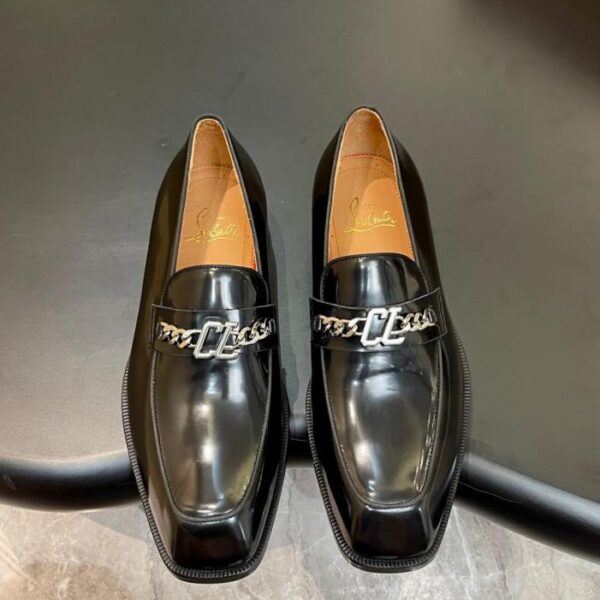 repliche,replica,perfette,siti di,affidabili,migliori siti,dove comprare,1:1,scarpe da ginnastica Christian Louboutin Scarpe eleganti da uomo in pelle di alta qualità con suola rossa (72S88)