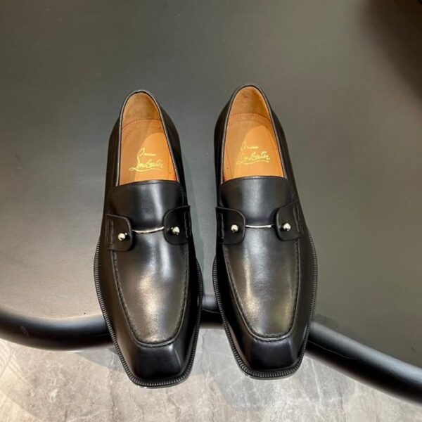 repliche,replica,perfette,siti di,affidabili,migliori siti,dove comprare,1:1,scarpe da ginnastica Scarpe eleganti da uomo in pelle di alta qualità Christian Louboutin, classiche con suola rossa (DKG1T)
