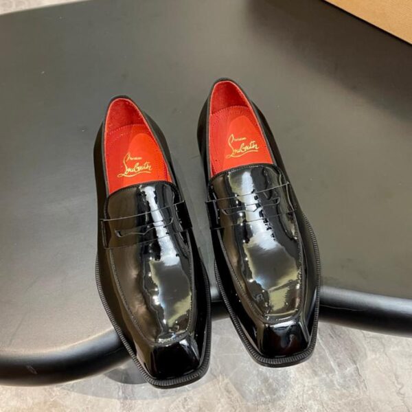 repliche,replica,perfette,siti di,affidabili,migliori siti,dove comprare,1:1,scarpe da ginnastica Scarpe eleganti da uomo in pelle di alta qualità Christian Louboutin, classiche con suola rossa (QQY44)