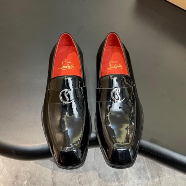 repliche,replica,perfette,siti di,affidabili,migliori siti,dove comprare,1:1,scarpe da ginnastica Scarpe eleganti da uomo in pelle di alta qualità Christian Louboutin, classiche con suola rossa (WXK3A)