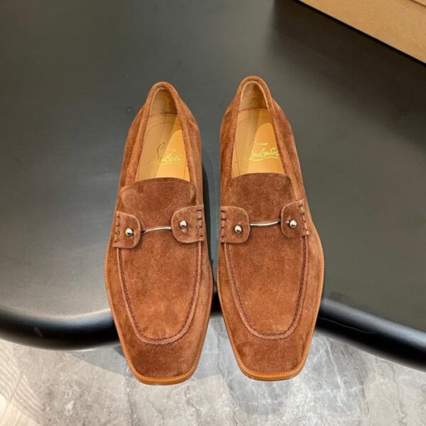 repliche,replica,perfette,siti di,affidabili,migliori siti,dove comprare,1:1,scarpe da ginnastica Scarpe eleganti da uomo in pelle di alta qualità Christian Louboutin, classiche scarpe con suola rossa (YZKNN)