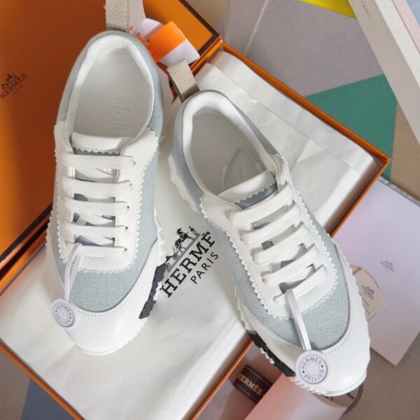 repliche,replica,perfette,siti di,affidabili,migliori siti,dove comprare,1:1,scarpe da ginnastica Versione top delle scarpe sportive casual da coppia della serie Bouncing di Hermes classiche (BV0ZF)