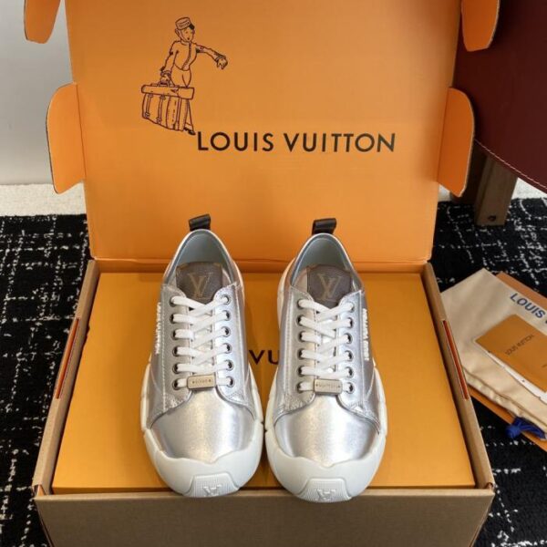 repliche,replica,perfette,siti di,affidabili,migliori siti,dove comprare,1:1,scarpe da ginnastica Scarpe casual bianche con suola spessa Louis Vuitton autunno/inverno (6FMPM)