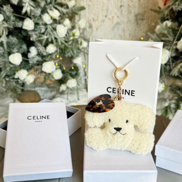 repliche,replica,perfette,siti di,affidabili,migliori siti,dove comprare,1:1,scarpe da ginnastica Ciondolo a forma di cuore con cucciolo di peluche CELINE Arc de Triomphe a 8 colori (EC6NC)
