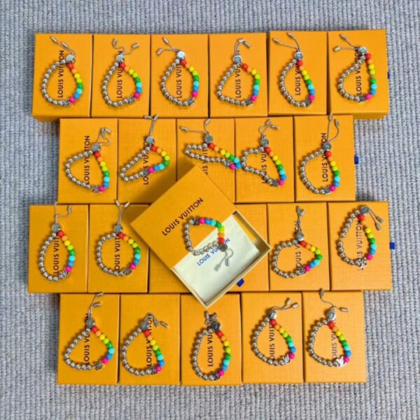 repliche,replica,perfette,siti di,affidabili,migliori siti,dove comprare,1:1,scarpe da ginnastica Bracciale con perline LV (GOA9A)