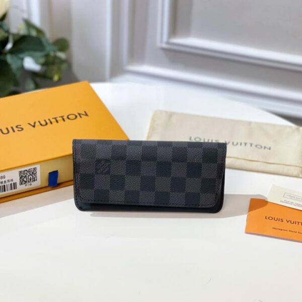repliche,replica,perfette,siti di,affidabili,migliori siti,dove comprare,1:1,scarpe da ginnastica LOUIS VUITTON Nuovo astuccio per occhiali WOODY codice G10296 (5FB32)