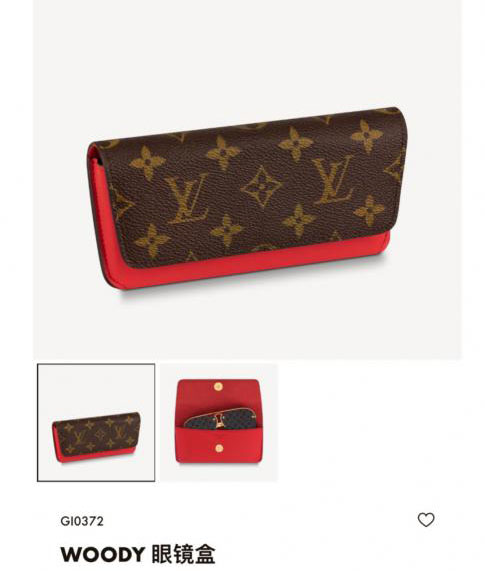 repliche,replica,perfette,siti di,affidabili,migliori siti,dove comprare,1:1,scarpe da ginnastica LOUIS VUITTON Nuovo astuccio per occhiali WOODY codice G10296 (SS4HP)