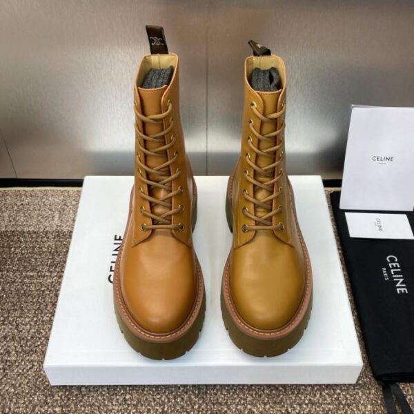 repliche,replica,perfette,siti di,affidabili,migliori siti,dove comprare,1:1,scarpe da ginnastica CELINE Stivaletti da motociclista con lacci da donna, autunno e inverno (40 (9XEII)