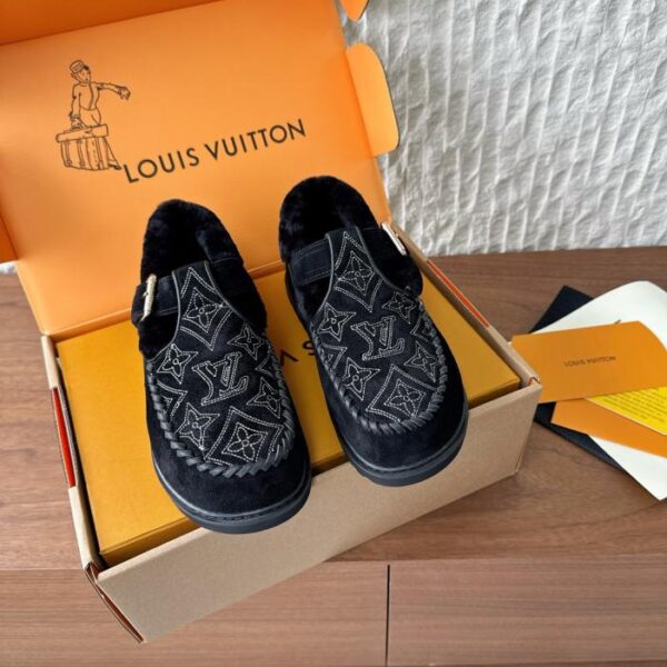 repliche,replica,perfette,siti di,affidabili,migliori siti,dove comprare,1:1,scarpe da ginnastica Scarpe Mary Jane in peluche Louis Vuitton Colorado Series (812CT)