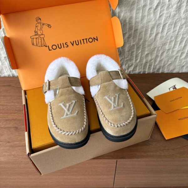 repliche,replica,perfette,siti di,affidabili,migliori siti,dove comprare,1:1,scarpe da ginnastica Scarpe Mary Jane in peluche della serie Colorado di Louis Vuitton (JVSXR)