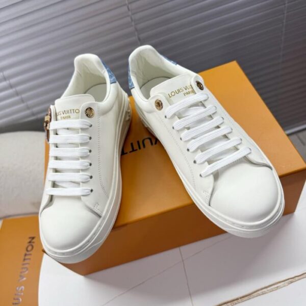 repliche,replica,perfette,siti di,affidabili,migliori siti,dove comprare,1:1,scarpe da ginnastica Scarpe classiche bianche Louis Vuitton (GGR3O)