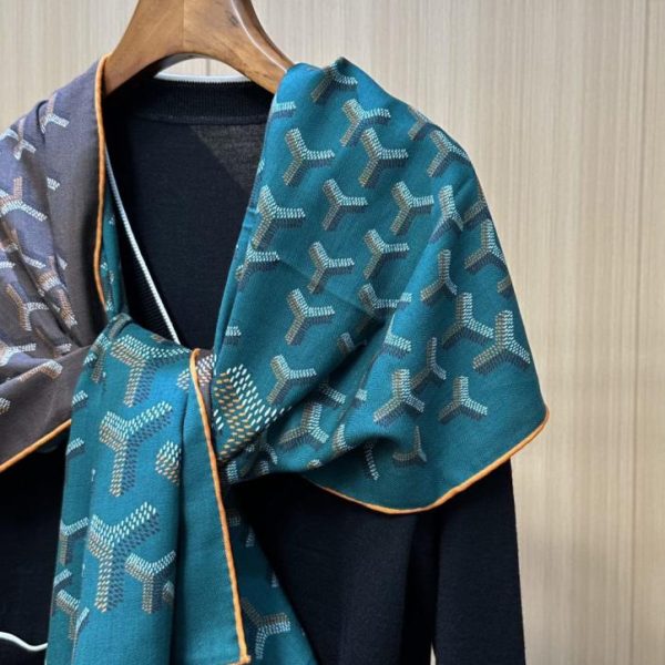 repliche,replica,perfette,siti di,affidabili,migliori siti,dove comprare,1:1,scarpe da ginnastica Goya Nuovo arrivo: sciarpa lunga in velluto bicolore, a doppio strato e bifacciale (OEREZ)