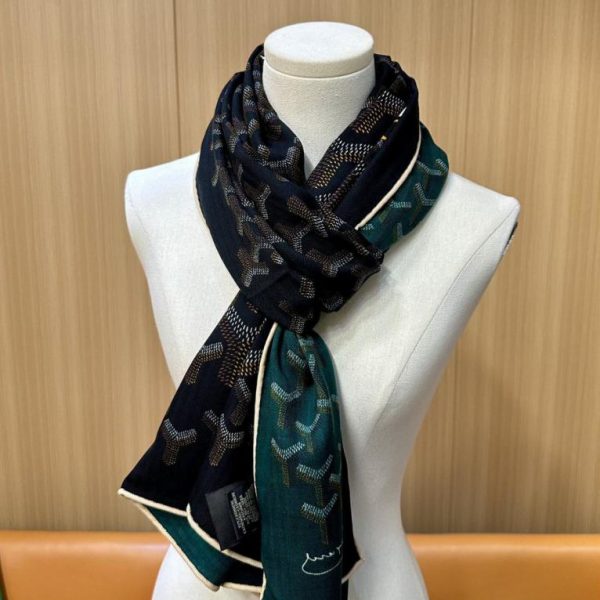 repliche,replica,perfette,siti di,affidabili,migliori siti,dove comprare,1:1,scarpe da ginnastica Goya Nuovo arrivo: sciarpa lunga in velluto bicolore, a doppio strato e bifacciale (080JB)